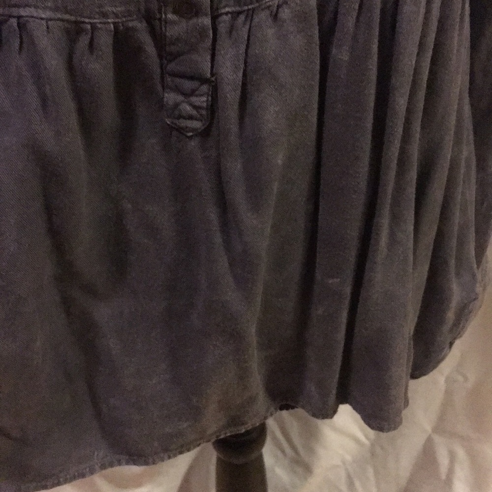 Grace & Lace Sadie gray washed tencil tunic S - Picture 4 of 7